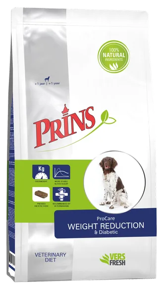 Prins Procare Diet Pressed weight reduction&diabetic sausā barība, 3 kg