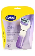 SCHOLL FILE&SMOOTH 2IN1 ELEKTRONISKĀ PĒDU VĪLE AR RULLĪTI