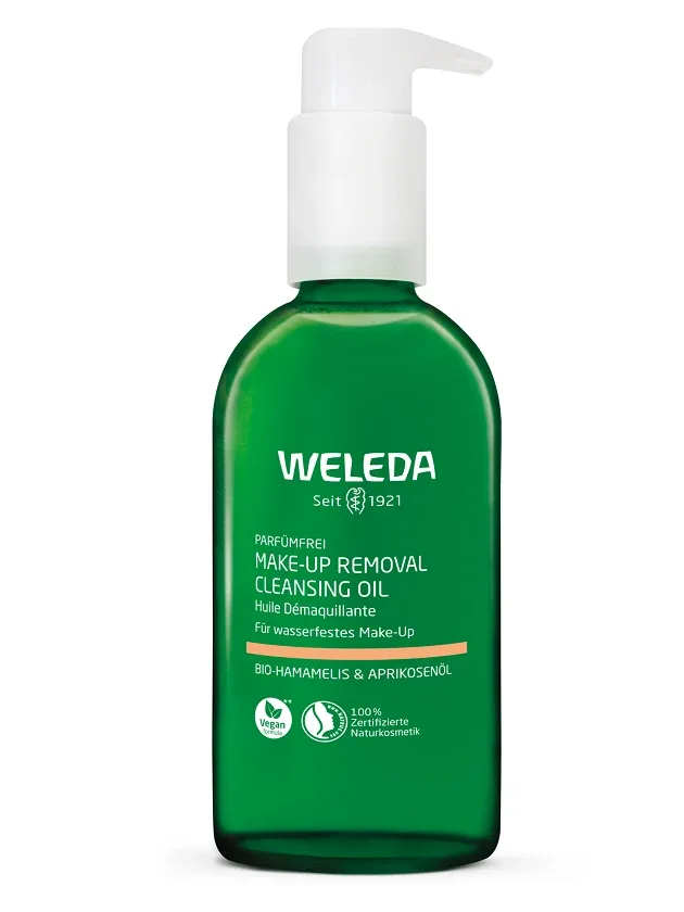 Weleda attīroša eļļa dekoratīvās kosmētikas noņemšanai, 150 ml