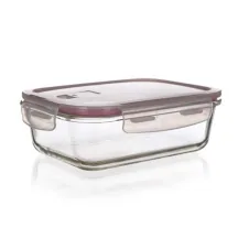 PĀRTIKAS UZGLABĀŠANAS KASTE BANQUET LORA STIKLA 550ML