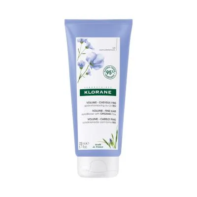 Klorane kondicionieris ar linsēklu ekstraktu 200 ml