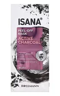 ISANA ACTIVE CHARCOAL MASKA-PLĒVE SEJAI AR OGLI, 2X8ML