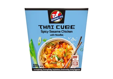 NŪDELES AR VISTU SEZAMU KITCHEN JOY 320G