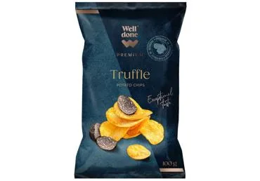 Картофельные чипсы Well Done Premium с трюфелем, 100 г