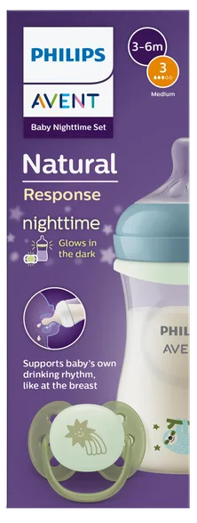 Philips Avent Natural Response nakts dāvanu komplekts, 1 gab.