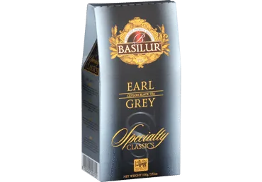 MELNĀ TĒJA BASILUR EARL GREY SPECIALTY CLASSIC 100G