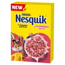 BROKASTU PĀRSLAS NESQUIK NESTLE AR ZEMEŅU GARŠAU, AR VITAMĪNIEM UN DZELZI 330G