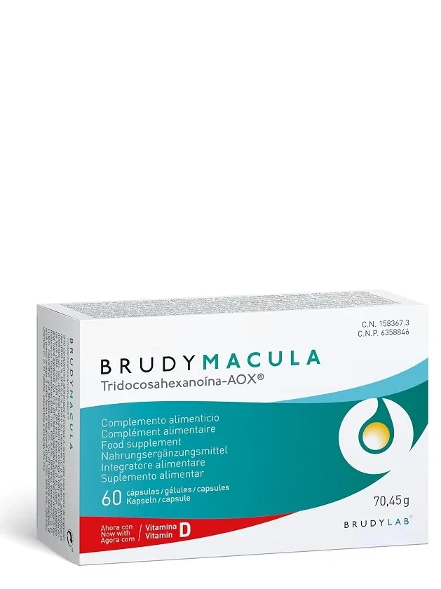 Brudy Macula kapsulas, 60 gb.