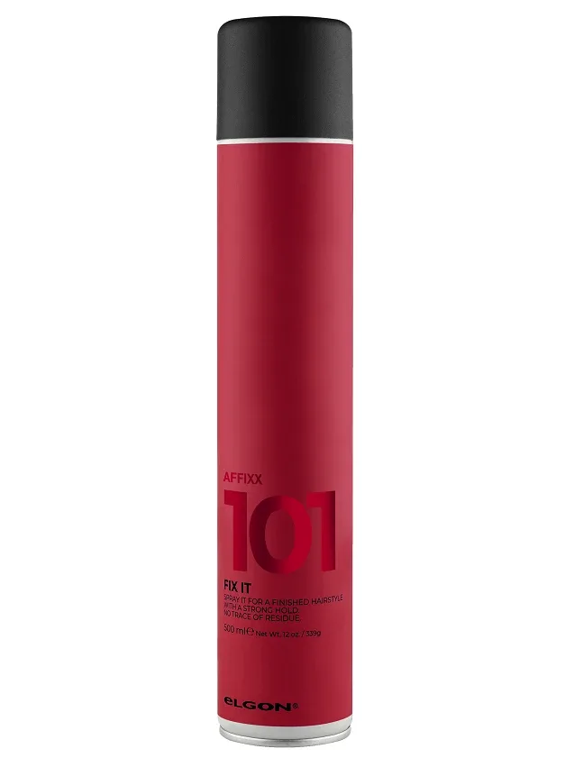 Elgon Affixx ļoti spēcīgas noturības matu laka 101 fix it, 500 ml