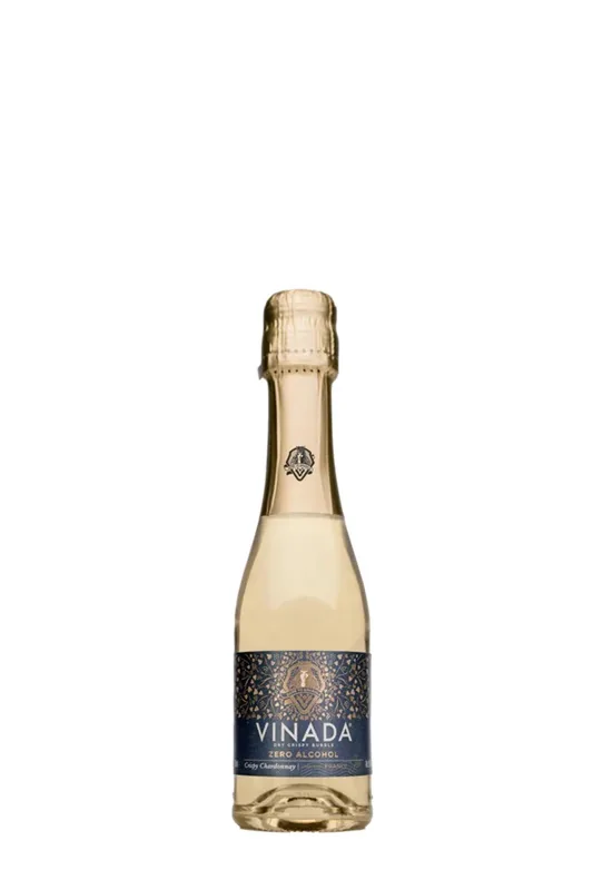 Bezalkoholisks dzirkstošais baltvīns Vinada Crispy Chardonnay, 0,2 l (DEP)