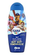 ISANA KIDS PAW PATROL 3IN1 ŠAMPŪNS, DUŠAS ŽELEJA UN KOPJOŠS KONDICIONIERIS, 300ML