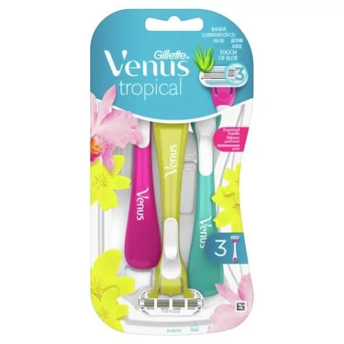 VIENREIZLIETOJAMIE SKUVEKĻI VENUS TROPICAL, 3GAB.