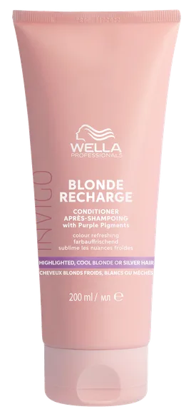 Wella Professionals Invigo Blonde Recharge cool blonde matu kondicionieris, 200 ml