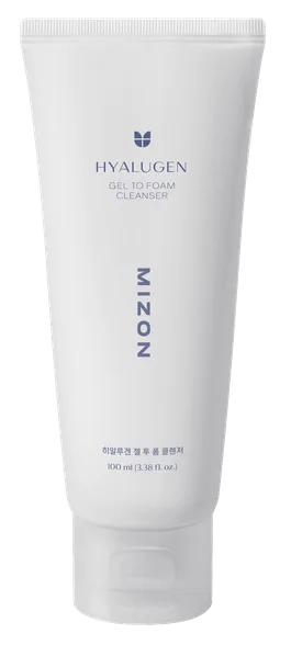 Mizon Hyalugen Gel To foam attīrošs līdzeklis, 100 ml