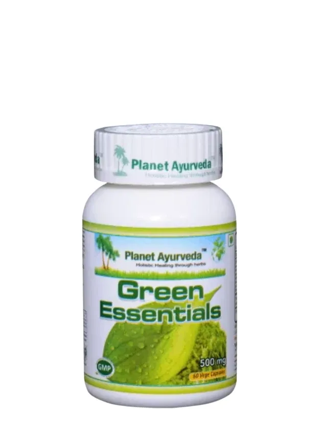 Planet Ayurveda® Green Essentials vielmaiņai, 60 kapsulas