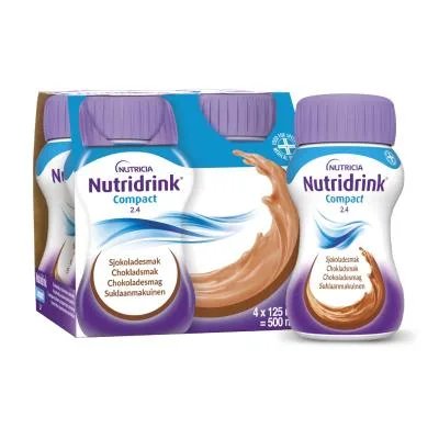 Nutridrink Compact ar šokolādes garšu 125 ml N4