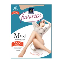 SIEVIEŠU ZEĶBIKSES FAVORITE MAXI PLAKANĀ IEPAKOJUMĀ 30 DEN 41158 L.BEIG 7-8