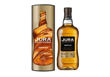 Viskijs jura bourbon cask kārbā 40% 0,7 l