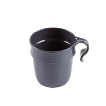 DAUDZKĀRT IZMANTOJAMA PLASTMASAS KRŪZE COZY HOME, BALTA, 300 ML