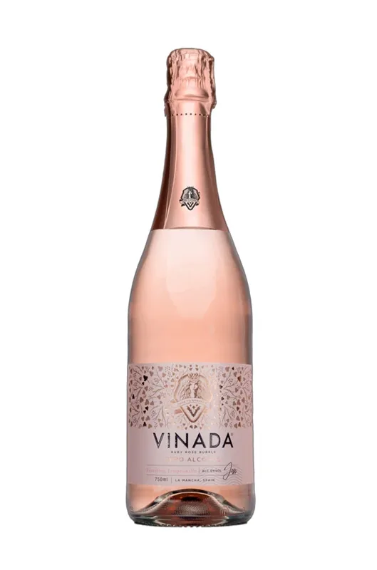 BEZALKOHOLISKS DZIRKSTOŠAIS ROZĀ VĪNS, VINADA TINTELING TEMPRANILLO ROSÉ, 0.75L (DEP)
