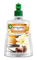 AIR WICK ACTIVE FRESH SWEET VANILLA & SHEA BUTTER AUTOMĀTISKAIS GAISA ATSVAIDZINĀTĀJS, REZERVES FLAKONS, 228ML