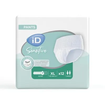 Id sensitive pants super higiēniskās biksītes XL N12