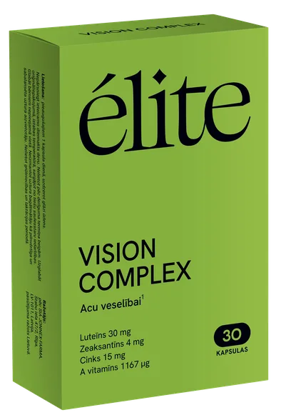 Elite Vision Complex kapsulas, 30 gab.