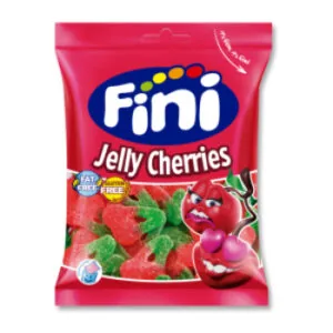 ŽELEJKONFEKTES JELLY CHERRIES FINI 90G