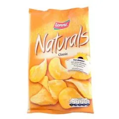 ČIPSI LORENZ NATURALS CLASSIC AR JŪRAS SĀLI 100G