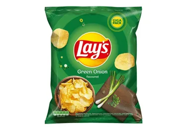 KARTUPEĻU ČIPSI LAY'S ZAĻO LOCIŅU 250G
