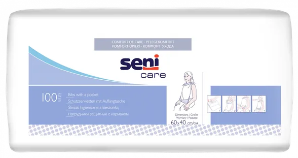 Seni Care 60 x 40 cm lacīte, 100 gab.