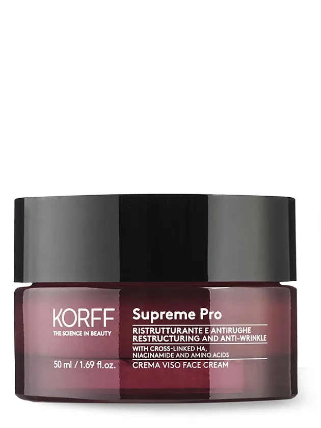 Korff Supreme Pro pretgrumbu sejas krēms, 50 ml