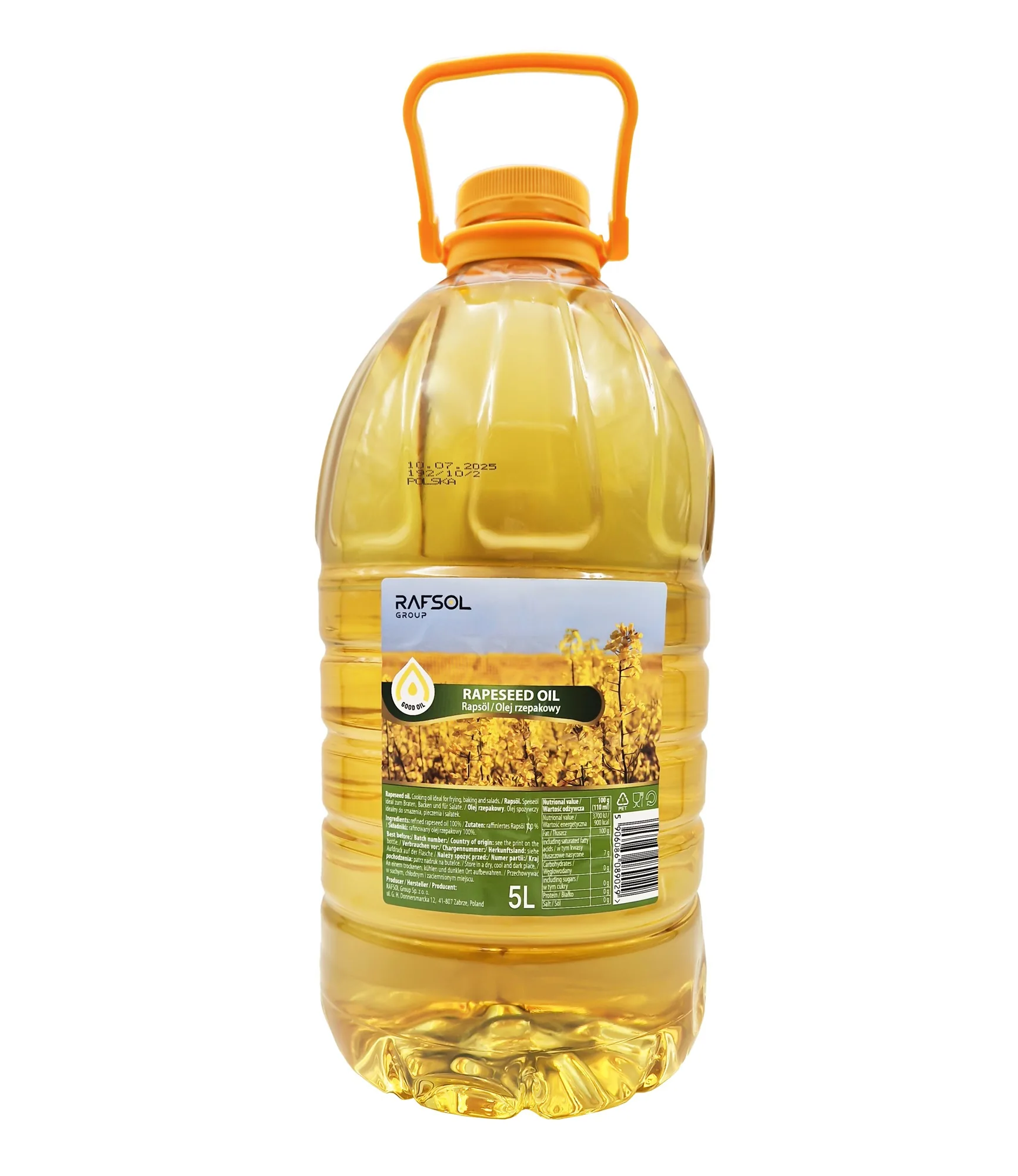 RAPŠU EĻĻA RAFINĒTA, 5L