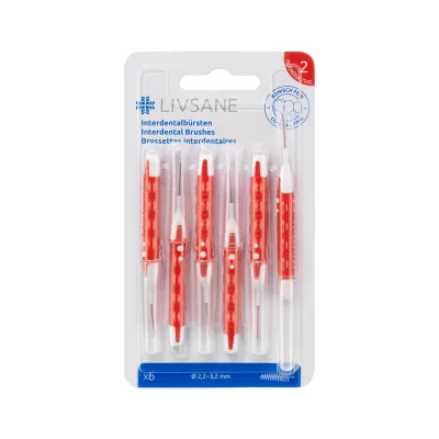 Livsane starpzobu birste conical fine 2,2-3,2 mm N6