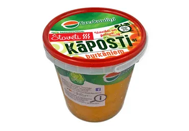 KĀPOSTI ŠTOVĒTI AR BURKĀNIEM EZERKAULIŅI 750G