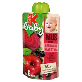 BIEZENIS KUBUŠ BABY ĀBOLU UPEŅU BIEŠU 6+ 100G