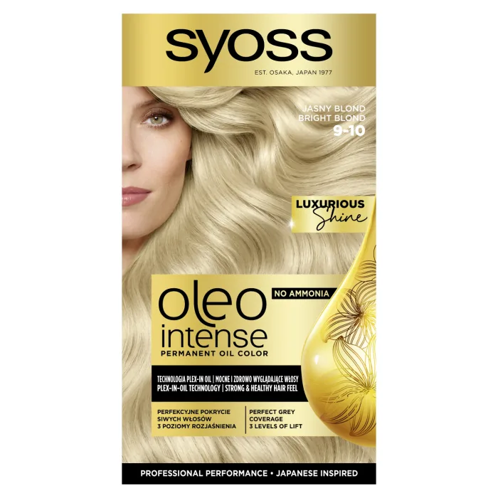 MATU KRĀSA SYOSS OLEO INTENSE 9-10 SPILGI BLONDS