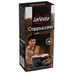 KAPUČINO LA FESTA AR ŠOKOL. 10X12.5G