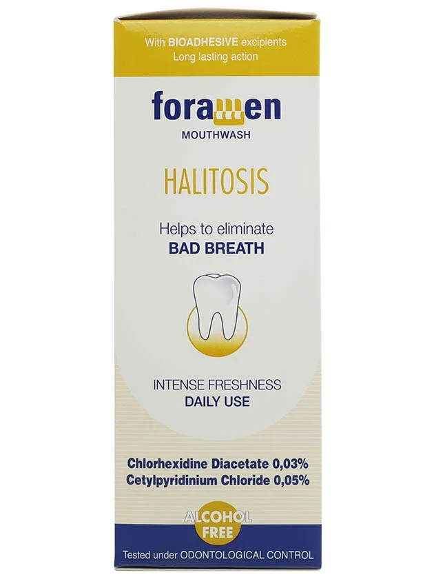 Foramen mutes skalojamais līdzeklis halitosis, 500 ml