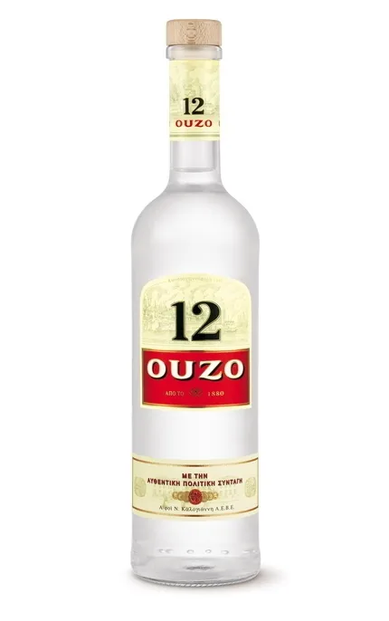 Stiprs alkoholisks dzēriens Ouzo 12, 40%, 0,7 l