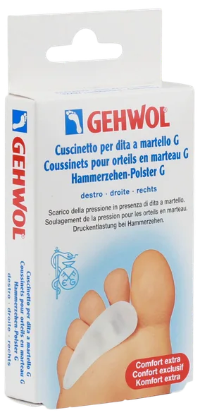 Gehwol P-Gel Hammerzehen G aizsargpolsteris pirkstam, 1 gab.