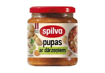 PUPAS AR DĀRZEŅIEM SPILVA 570G