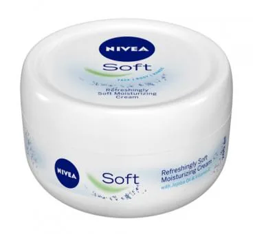 ĶERMEŅA KRĒMS NIVEA SOFT, JUTĪGAI ĀDAI, 200ML