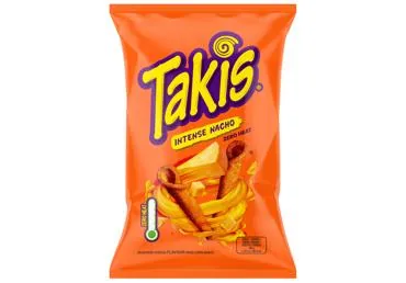 KUKURŪZ.UZKODA TAKIS INTENSE NACHO 100G