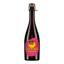 BEZALKOHOLISKAIS DZĒRIENS SUN365 SPARKLING TEA AR GRANĀTĀBOLA GARŠU, GĀZĒTS 0,75L