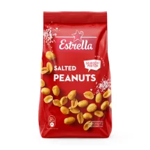 GRAUZDĒTI ZEMESRIEKSTI ESTRELLA AR SĀLI 500G