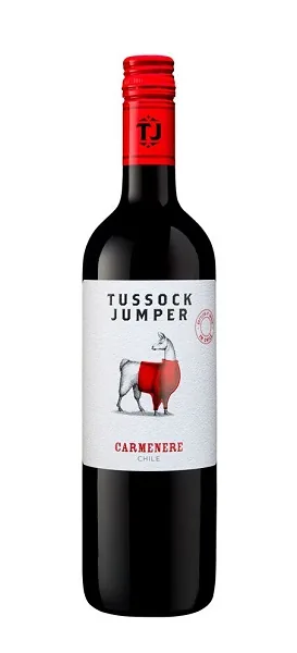 Sarkanvīns Tussock Jumper Carmenere, sauss, 13%-14%, 0,75 l
