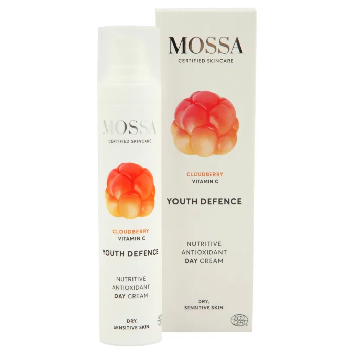 DIENAS KRĒMS MOSSA YOUTH DEFENCE BAROJOŠS ANTIOKSIDANTU 50ML