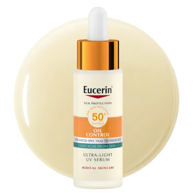 Eucerin Sun Oil Control SPF 50+ īpaši viegls ikdienas serums 30 ml
