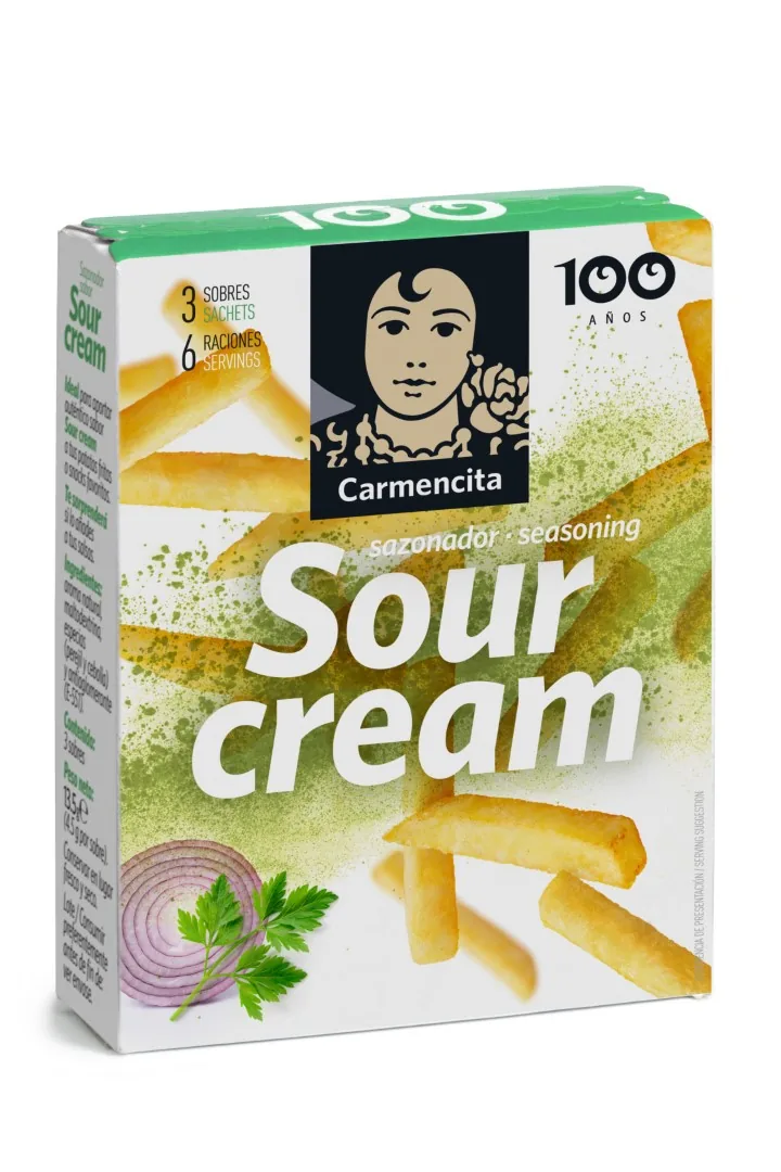 GARŠVIELU MAISĪJUMS CARMENCITA, AR SKĀBĀ KRĒJUMA GARŠU, 13.5G